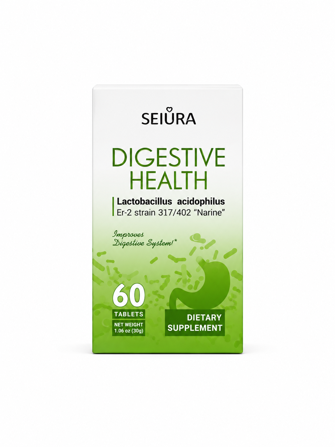 Digestive Health Probiotic Supplement 60 Tablets – Asma Wellness