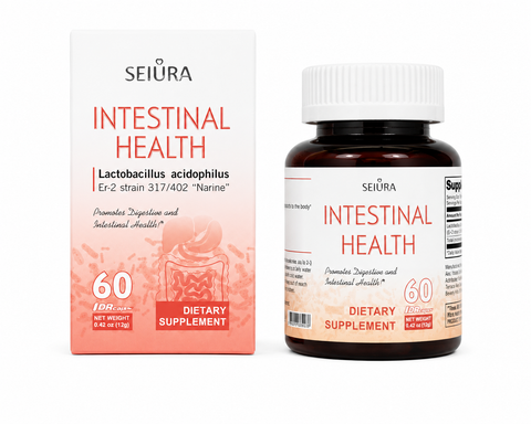 Cápsulas probióticas para la salud intestinal – Sin lactosa | 60 cápsulas vegetales