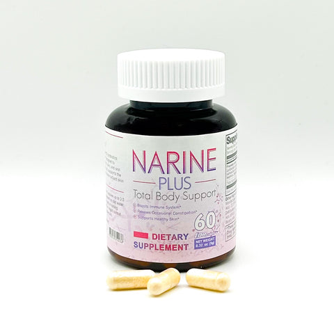 Narine Plus Probiotic Supplement  60 Veg Capsules