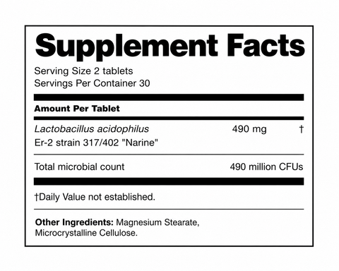 Digestive Health Probiotic Supplement