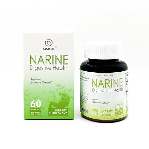 Narine Digestive Health Probiotic Supplement 60 Tablets