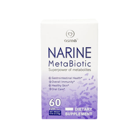 Narine MetaBiotic Supplement 60 Veg Capsules